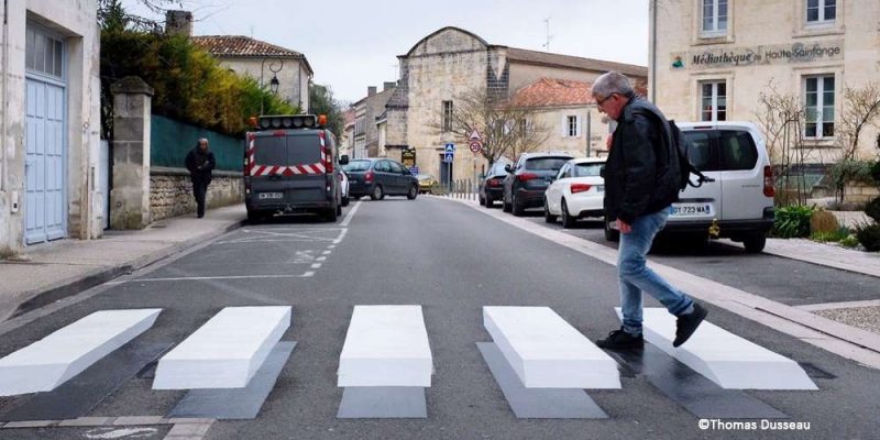 Passage piéton en 3D