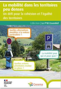 La mobilité dens les territoires peu denses